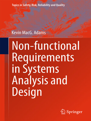 cover image of Non-functional Requirements in Systems Analysis and Design